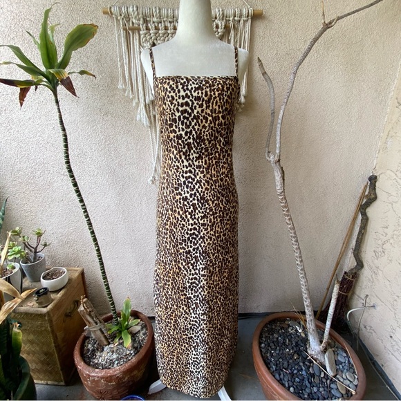 Vintage leopard dress - Picture 3 of 6